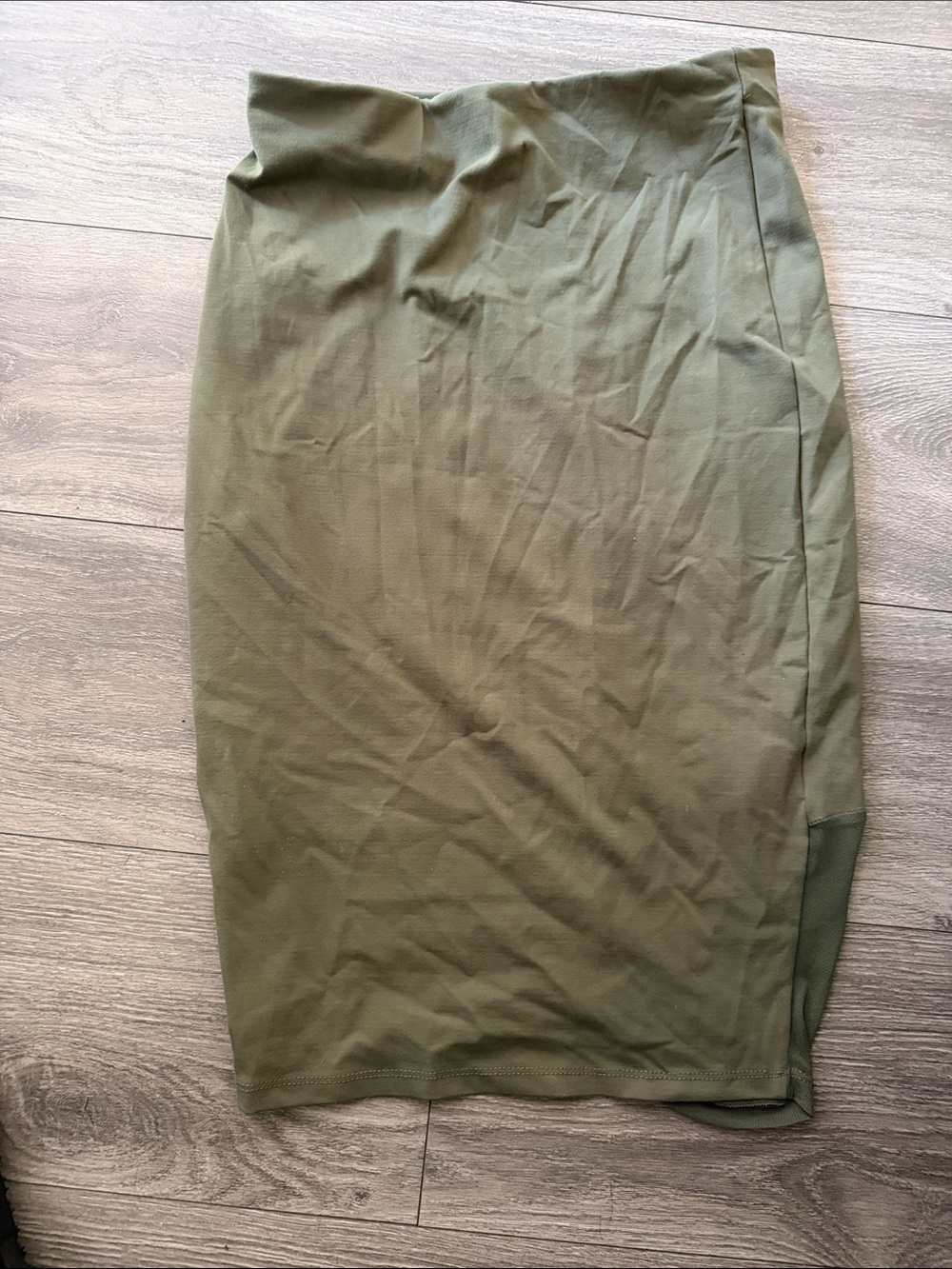 bebe Olive Pencil Skirt